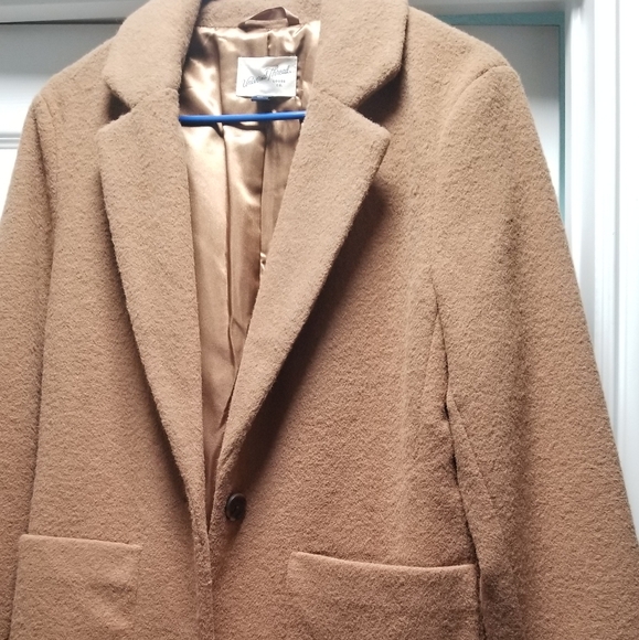 Oversized blazer coat light brown - Picture 3 of 4